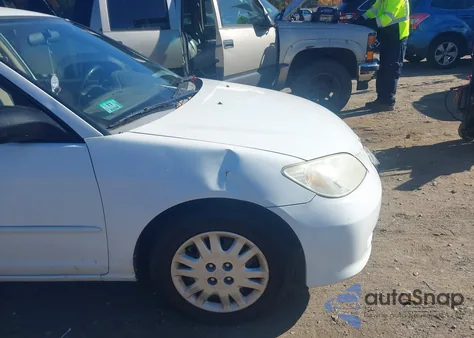 2005 Honda Civic Lx z USA, uszkodzony, nr VIN 2HGES16595H629723